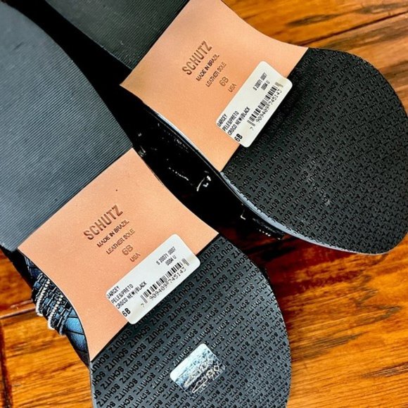 Brand New in Box Schultz Darcey Leather Croco Boots 6B with Studs - Picture 7 of 10